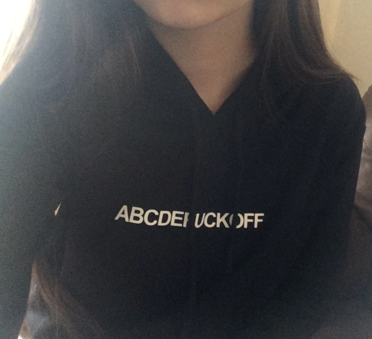 "Abcdefuckoff" Hoodie by White Market