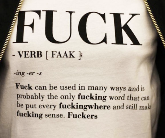 "Fuck" Definition Tee by White Market