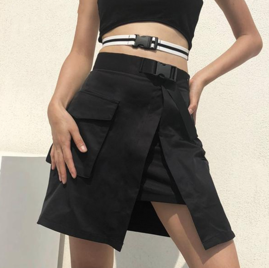 Cargo Mini Skirt by White Market