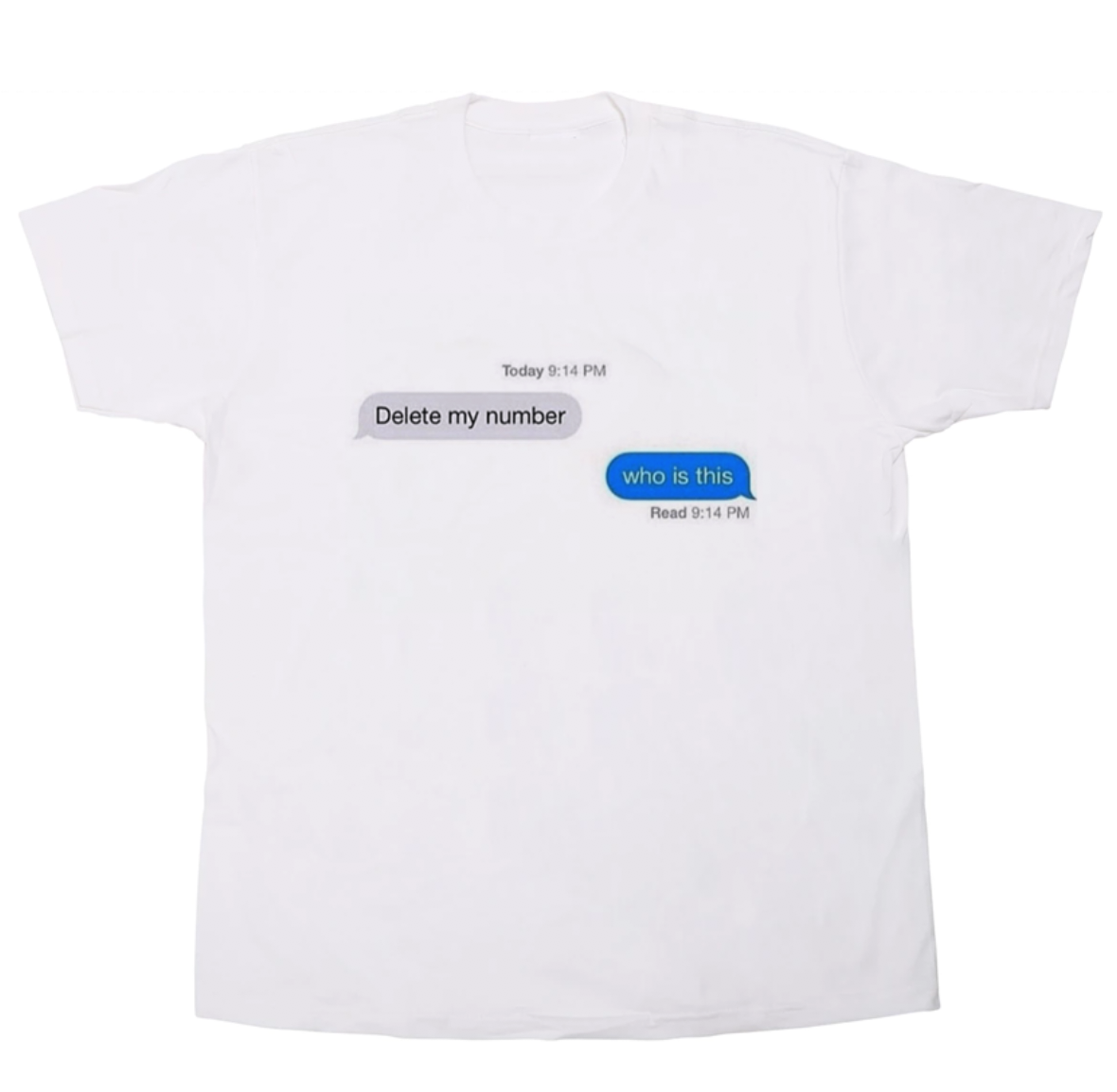 "Delete My Number" Tee by White Market