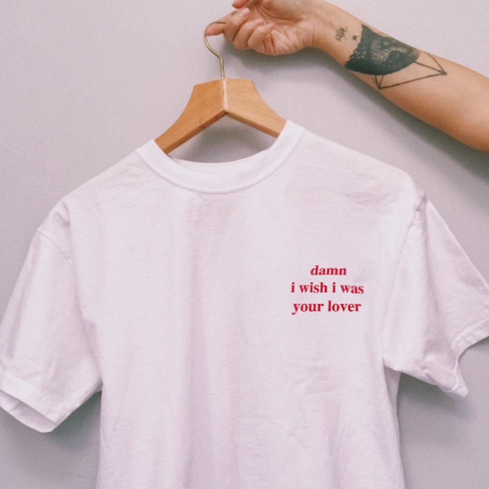 "Damn I Wish I Was Your Lover" Tee by White Market