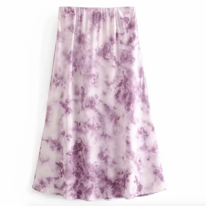 Tie Dye Slip Skirt by White Market