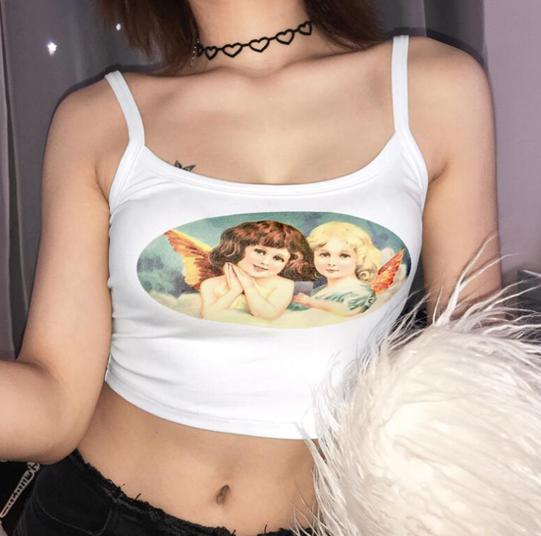 "Angels" Tank Top by White Market