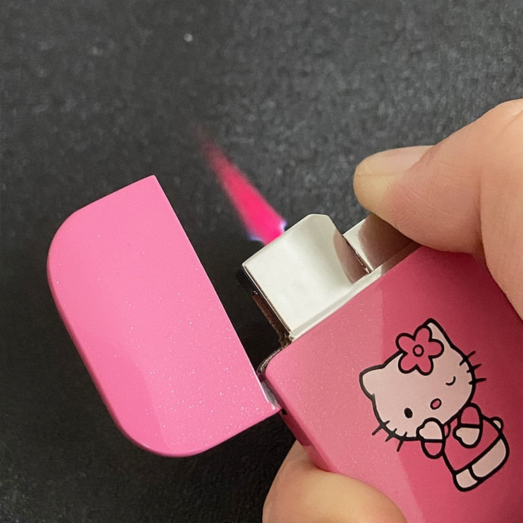 Pink Kitty Torch Lighter by White Market