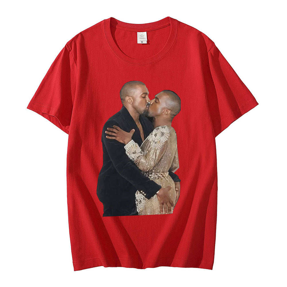 Kanye West Kissing Kanye West Tee by White Market