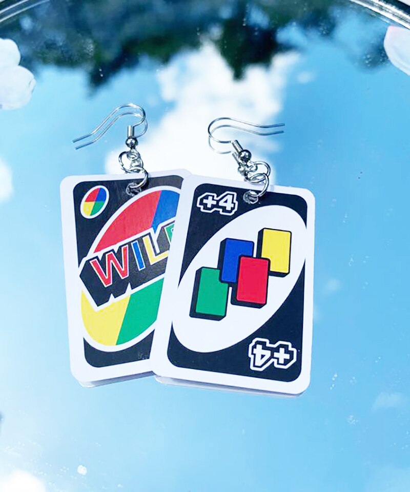 Uno Earrings by White Market