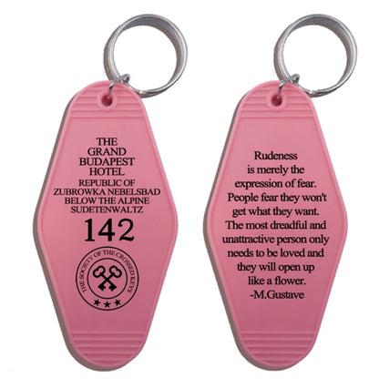 THE GRAND BUDAPEST HOTEL KeyChain by White Market