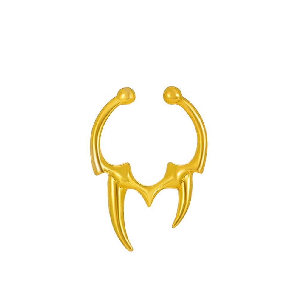 Thorn Faux Septum Ring by White Market