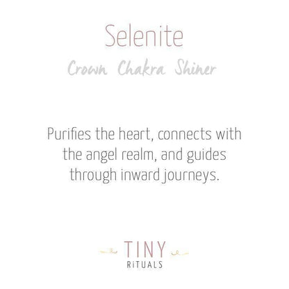 Selenite Cube by Tiny Rituals
