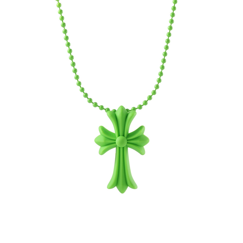 Pantone Cross Necklace by White Market