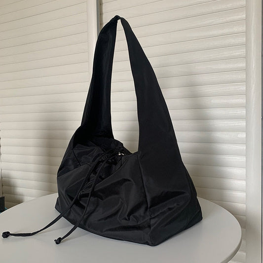 Re-Nylon Bucket Shoulder Bag by White Market