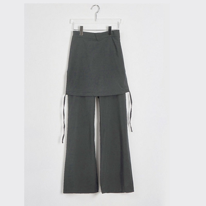 Wide Leg Skirt Trousers by White Market