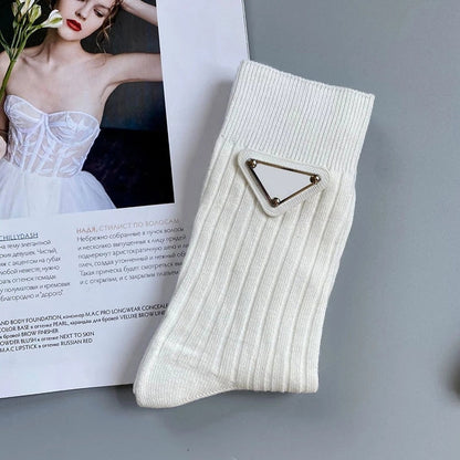 Triangle Milano Socks by White Market