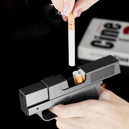 Gun Cigarette Lighters & Holder by White Market