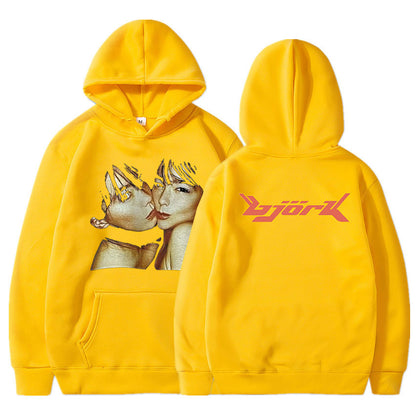 1990 Bjork Hoodie by White Market