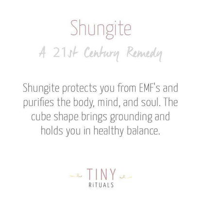 Shungite Cube by Tiny Rituals