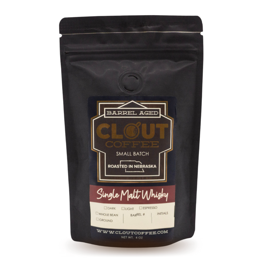 Single Malt Whisky | Sample 4oz Bag by Clout Coffee