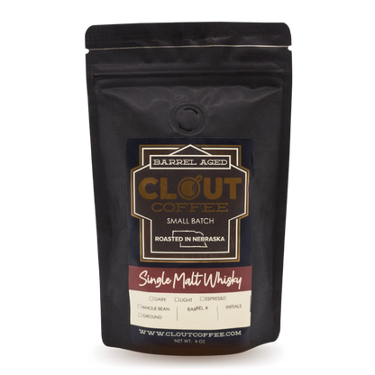 Single Malt Whisky | Sample 4oz Bag by Clout Coffee