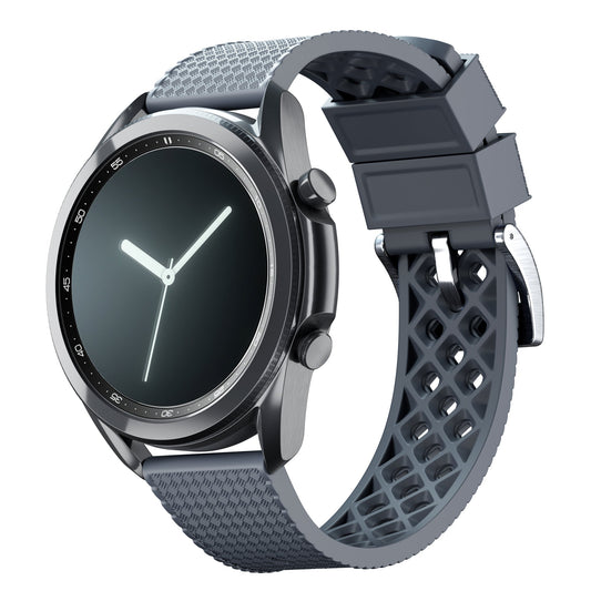 Samsung Galaxy Watch3 | Tropical-Style 2.0 | Smoke Grey by Barton Watch Bands