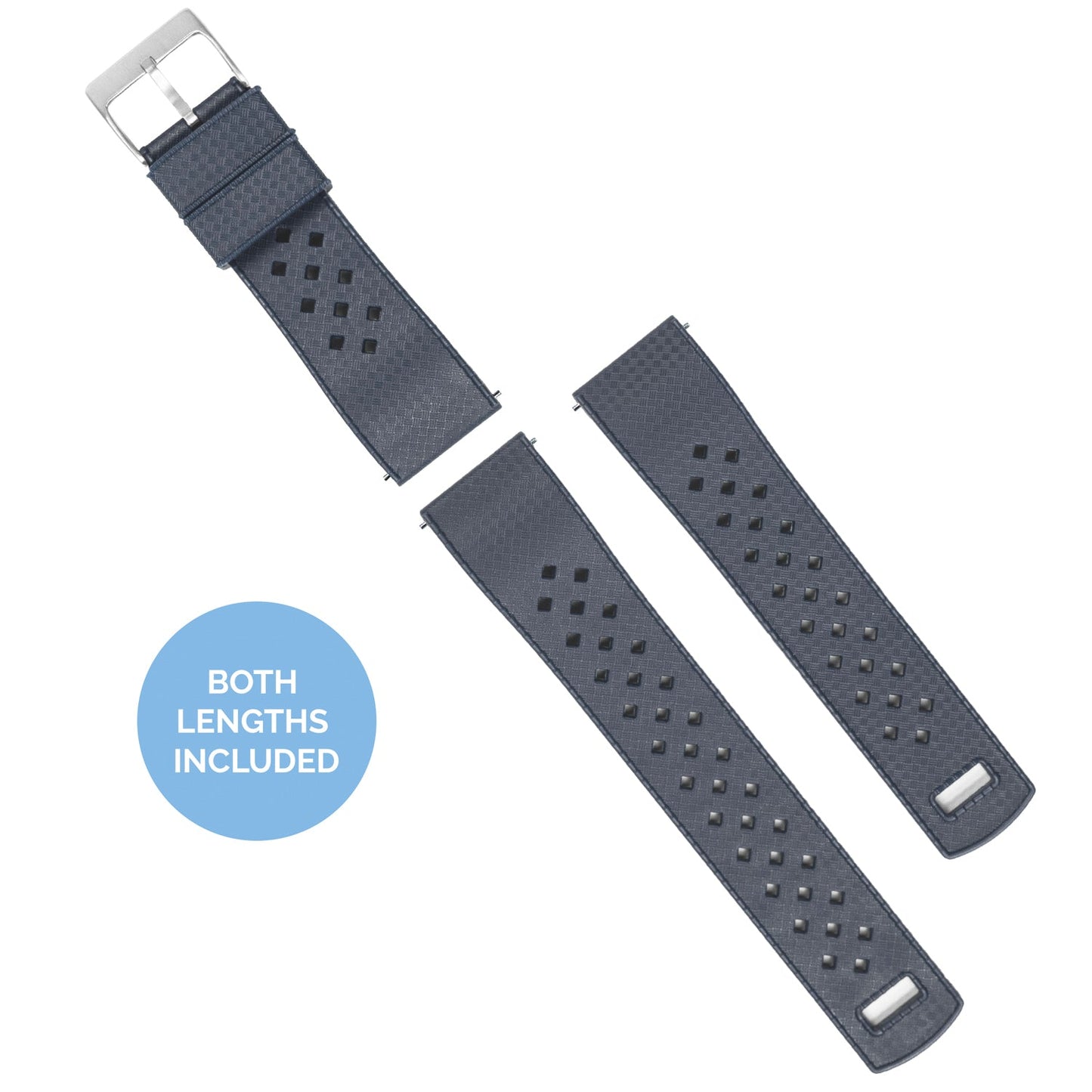 Samsung Galaxy Watch Active | Tropical-Style 2.0 | Smoke Grey by Barton Watch Bands