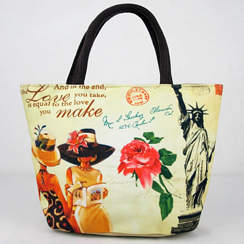 Souvenirs Hand Bags In Canvas From Journey Collection by VistaShops