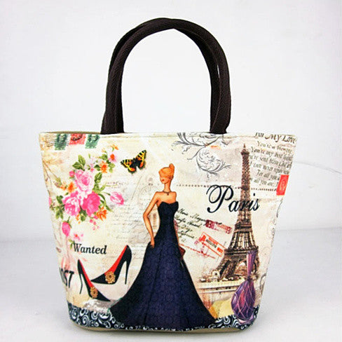 Souvenirs Hand Bags In Canvas From Journey Collection by VistaShops