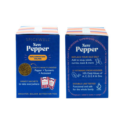 New Pepper 30 On-the-Go Individual Servings by Spicewell
