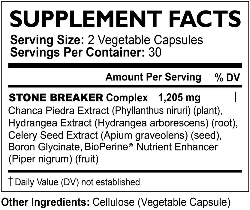 Stone Breaker Capsules by Mother Nature Organics