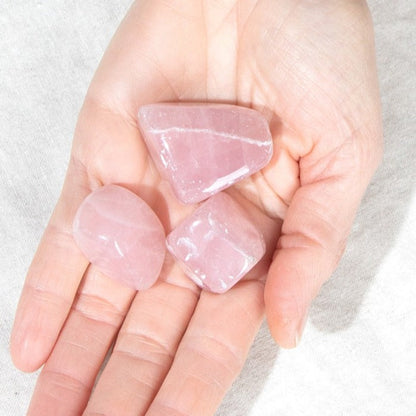 Rose Quartz Stone Set by Tiny Rituals