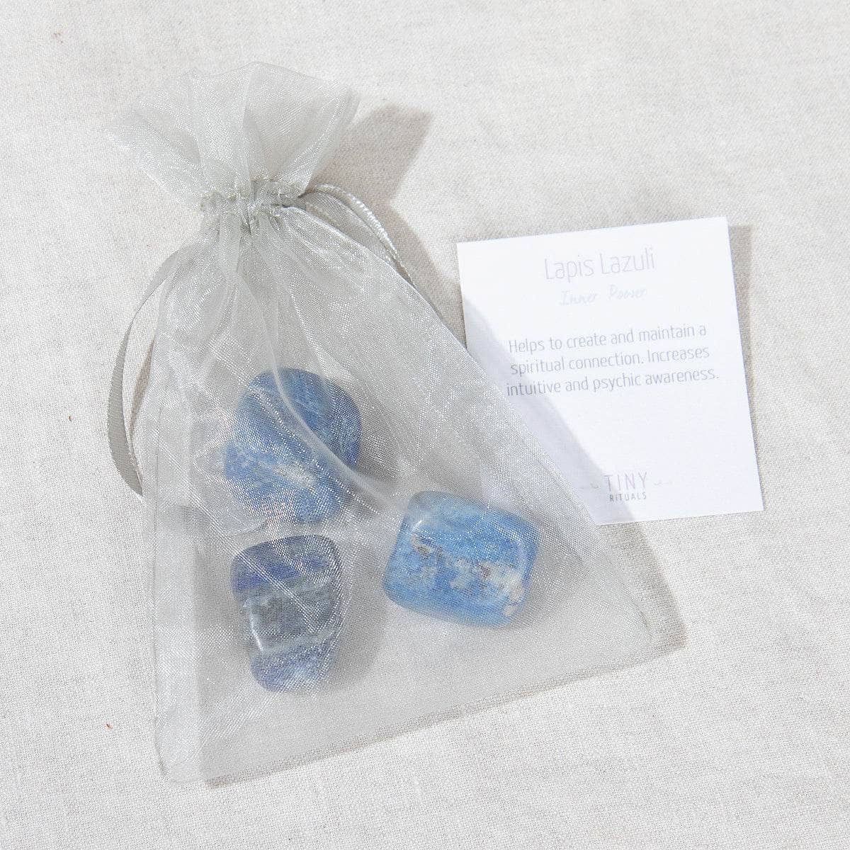 Lapis Lazuli Stone Set by Tiny Rituals
