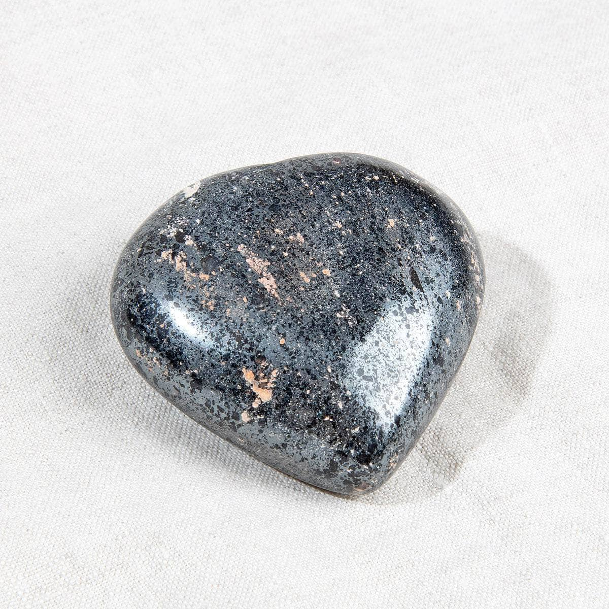 Hematite Heart by Tiny Rituals