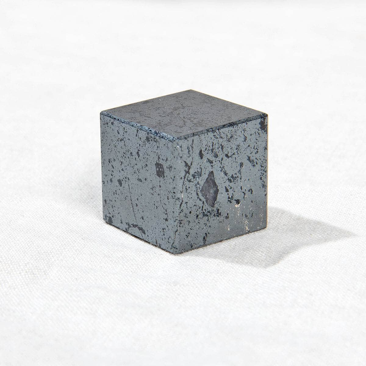 Hematite Cube by Tiny Rituals