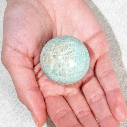 Amazonite Sphere with Tripod by Tiny Rituals