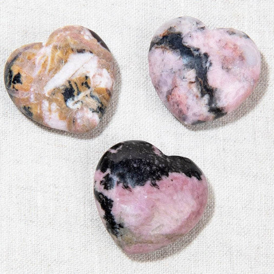 Rhodonite Mini Heart Set by Tiny Rituals