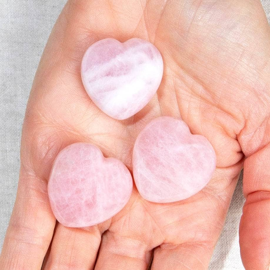 Rose Quartz Mini Heart Set by Tiny Rituals