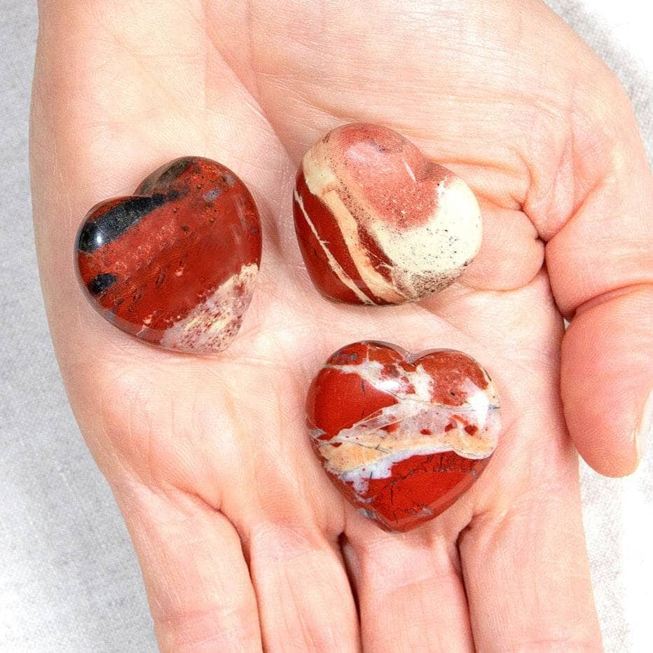 Red Jasper Mini Heart Set by Tiny Rituals