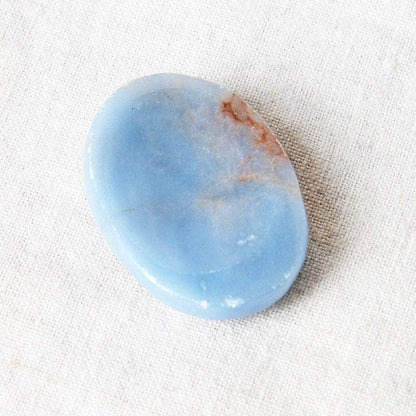 Angelite Worry Stone by Tiny Rituals