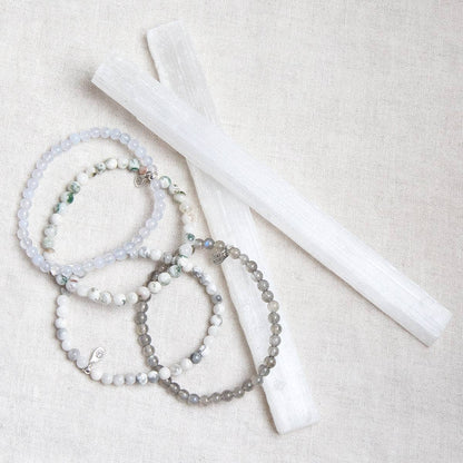 Selenite Crystal Recharging Wands by Tiny Rituals