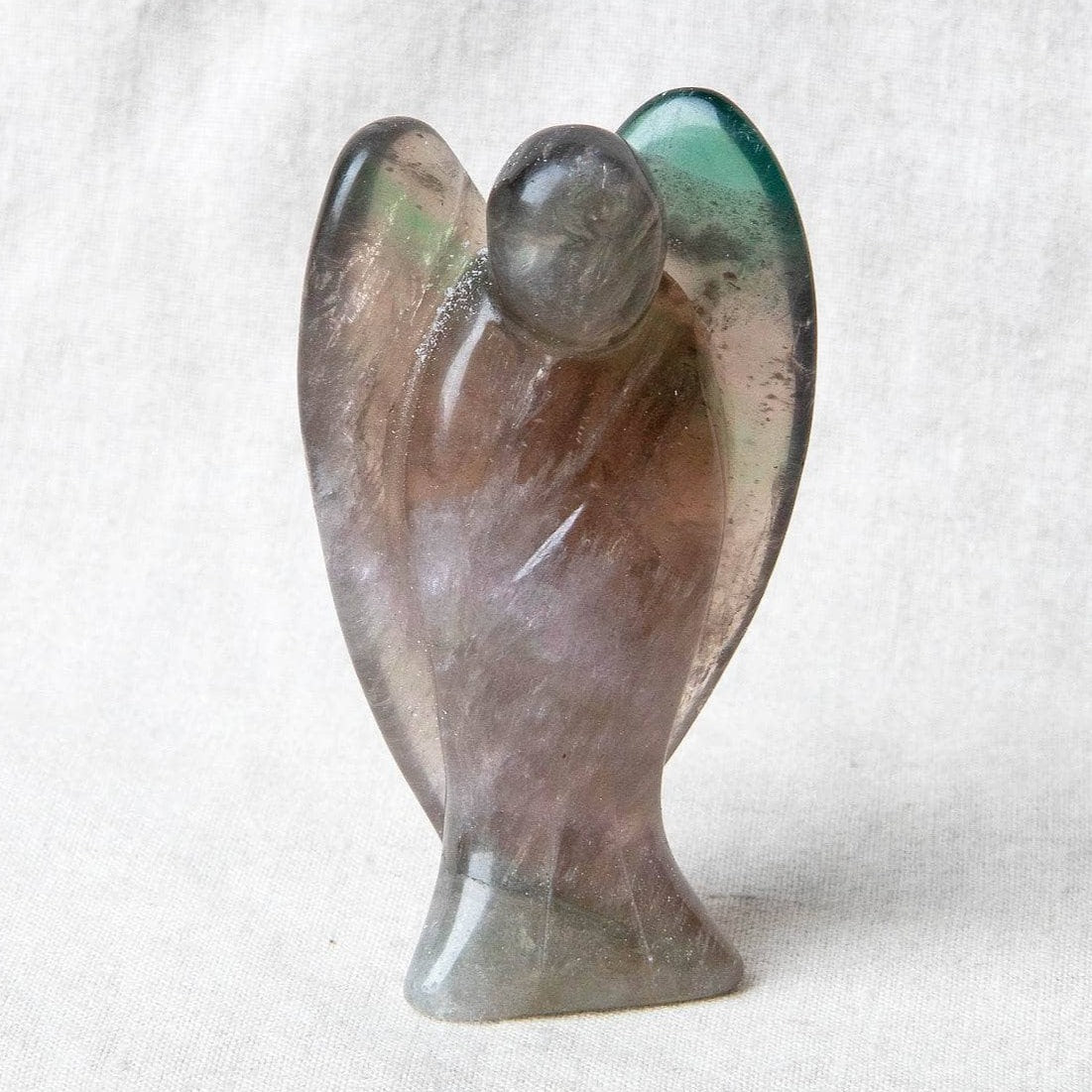 Rainbow Fluorite  Angel by Tiny Rituals