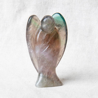 Rainbow Fluorite  Angel by Tiny Rituals