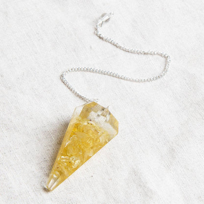 Crystal Orgone Pendulums by Tiny Rituals
