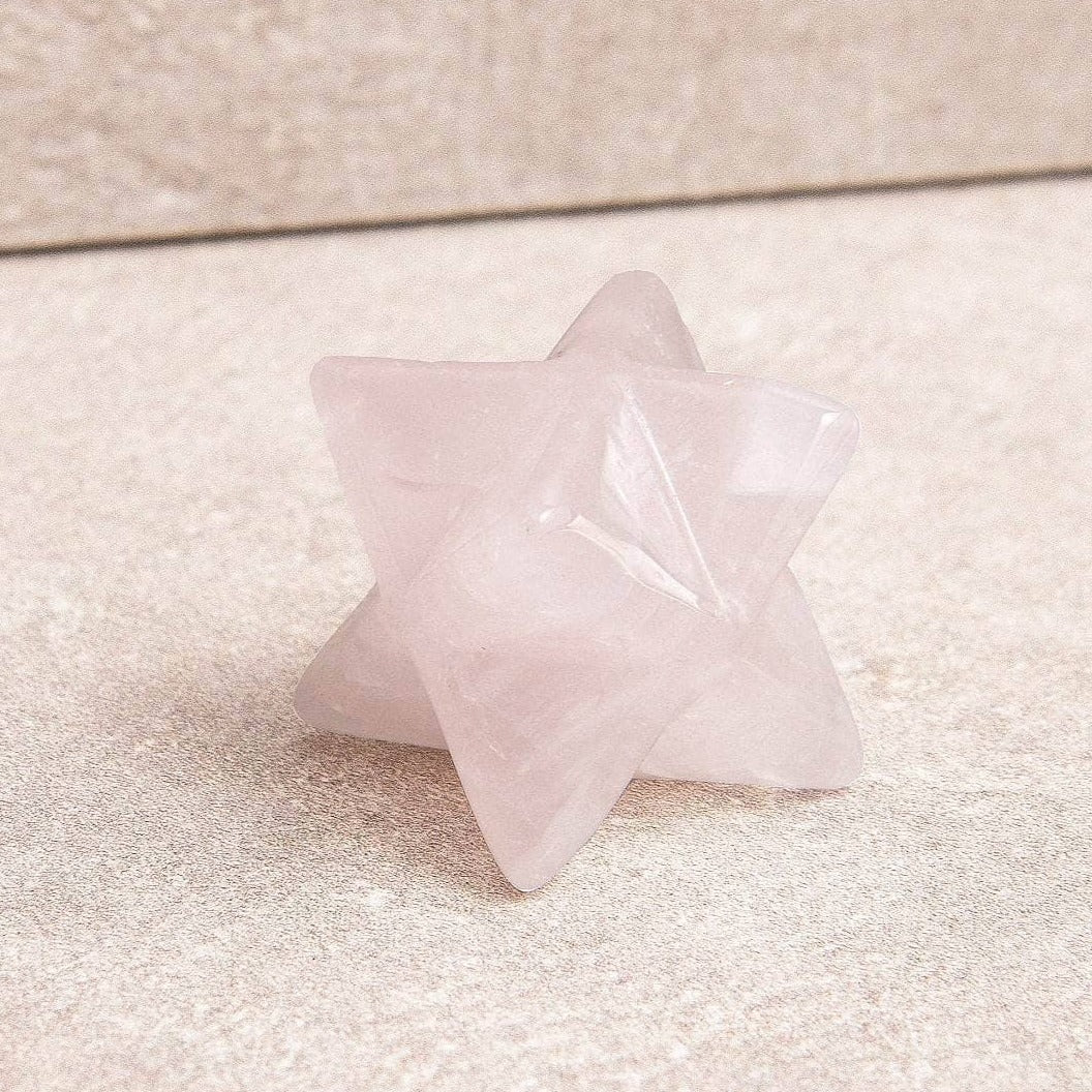 Rose Quartz Merkaba by Tiny Rituals