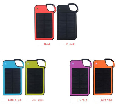 Clip-on Tag Along Solar Charger For Your Smartphone by VistaShops