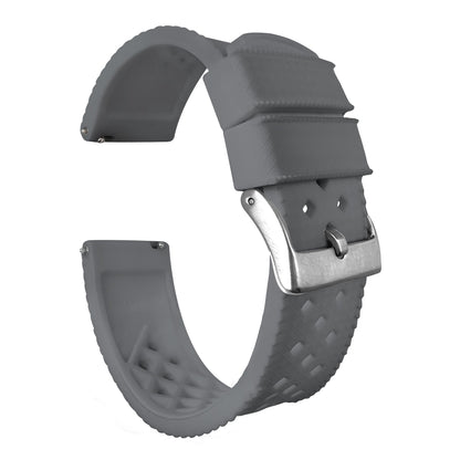 Withings Nokia Activité  and Steel HR | Tropical-Style 2.0 | Smoke Grey by Barton Watch Bands