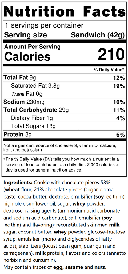 Freeze-Dried Ice Cream Cookie - Vanilla by The Rotten Fruit Box