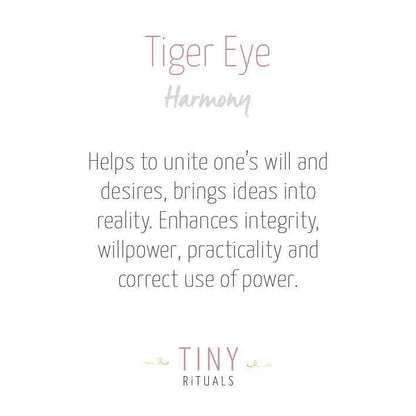 Tiger Eye Stone Set by Tiny Rituals