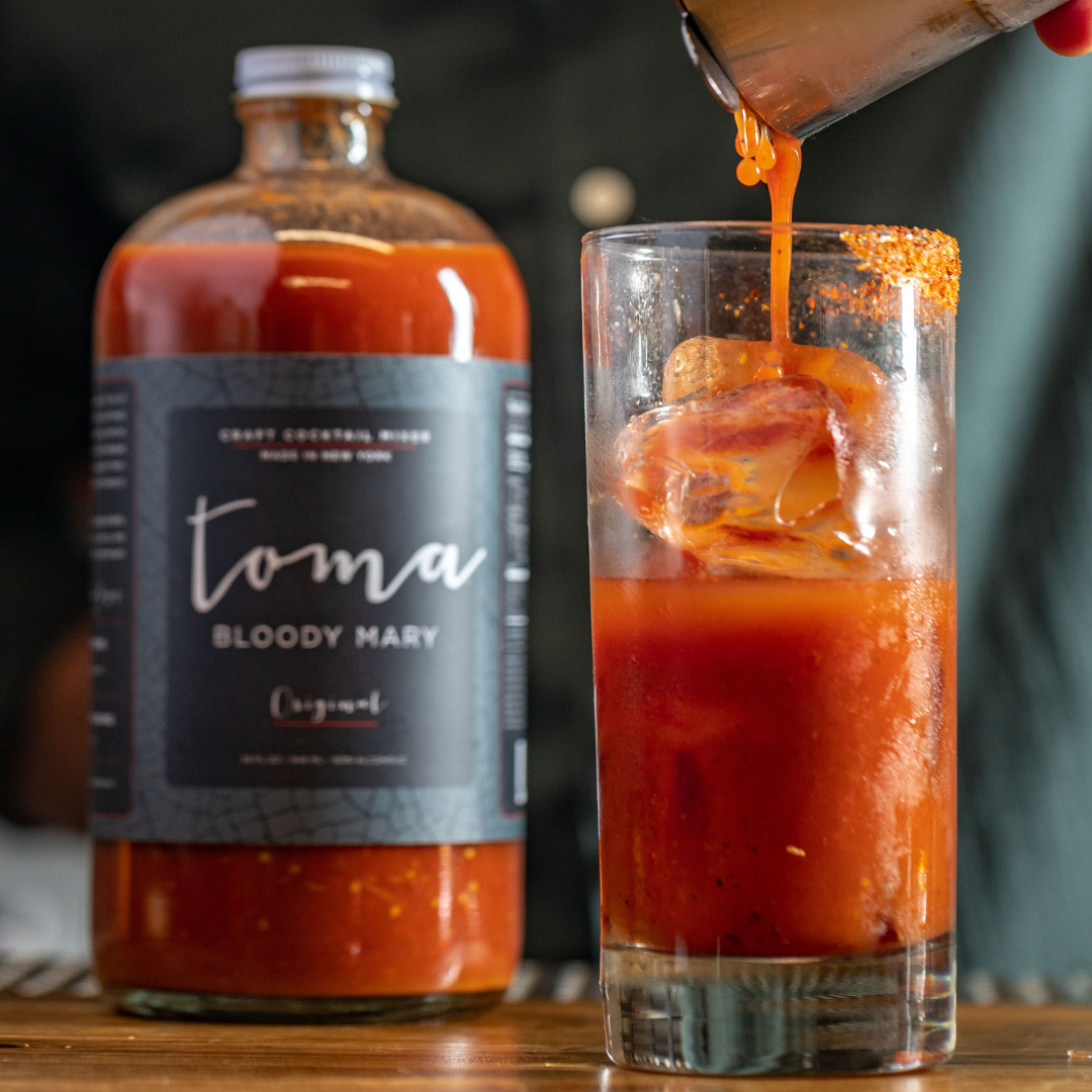 Toma Bloody Mary Original/Mild (32oz) 2-PACK Variety by Toma Bloody Mary Mixers