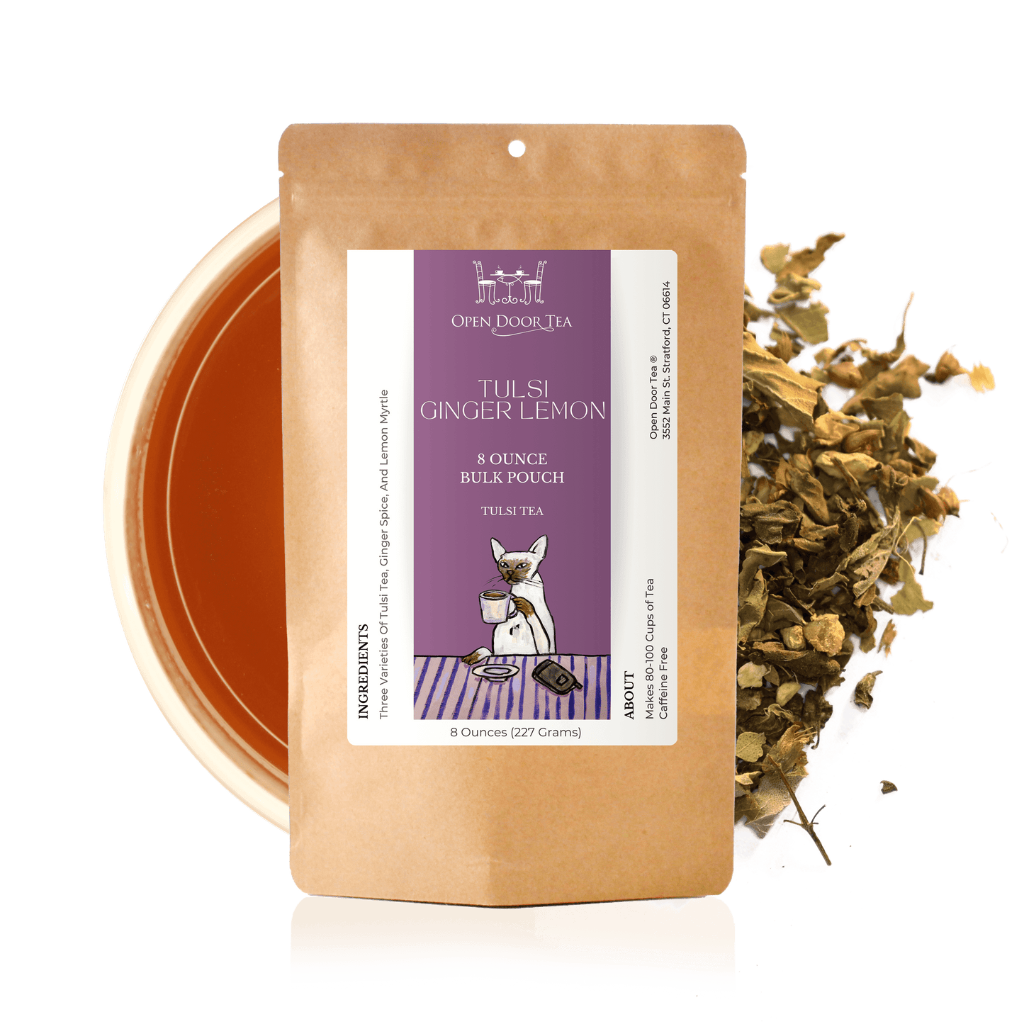 Tulsi Ginger Lemon by Open Door Tea