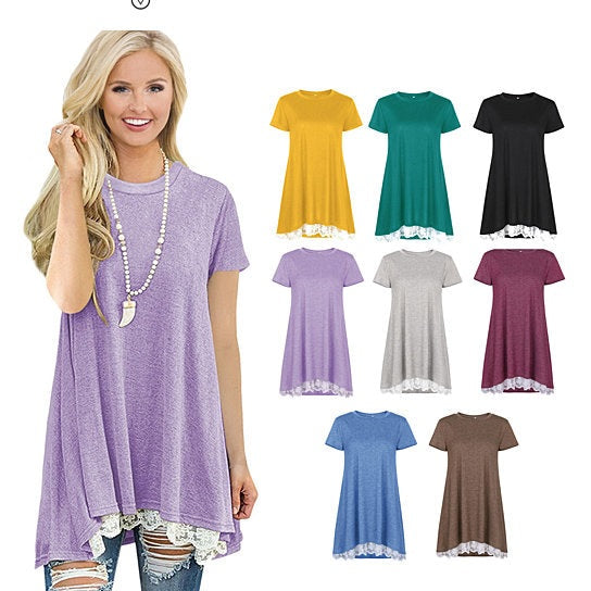 Sea Waves Tunic In 8 Colors by VistaShops