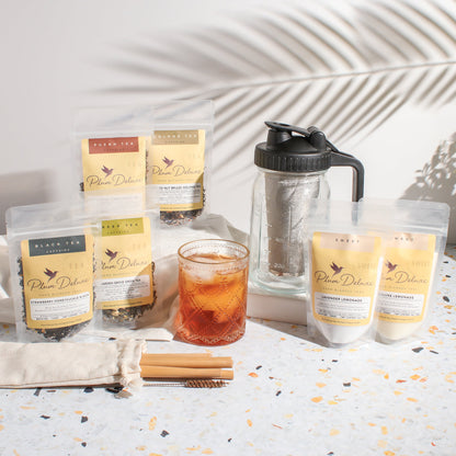 The Ultimate Iced Tea Bundle (Tea, Pitcher, Lemonade, & More!) by Plum Deluxe Tea